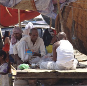 Inde Varanasi prière bis