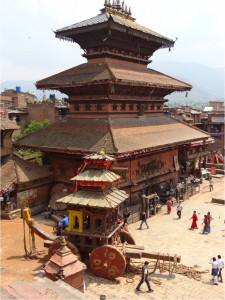 Népal Bakhtapur ville 1