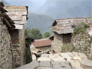 Népal Poon Hill maisons jour 2 1