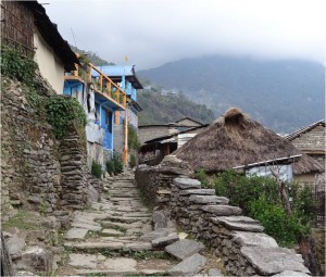 Népal Poon Hill village jour 1 2